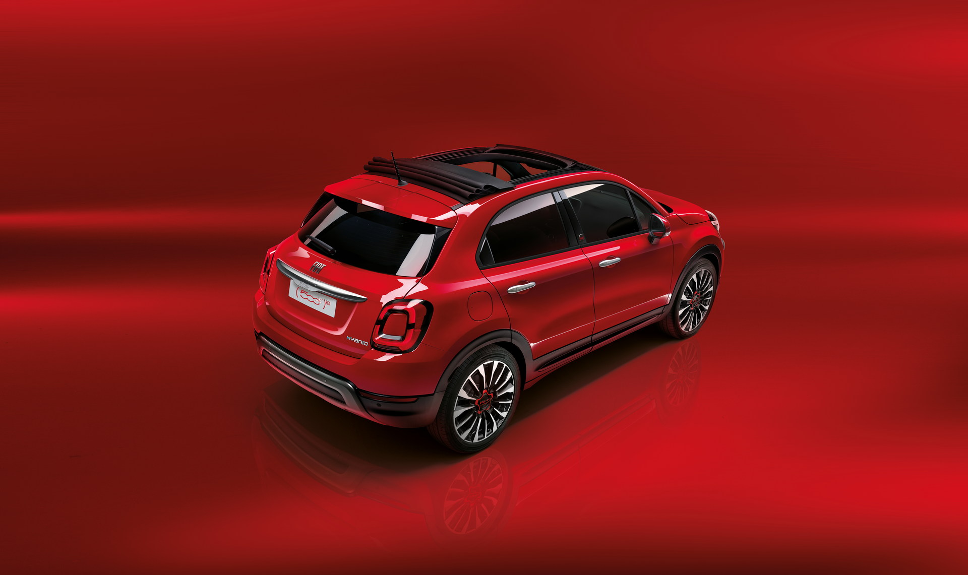 Fiat 500X Hybrid rear