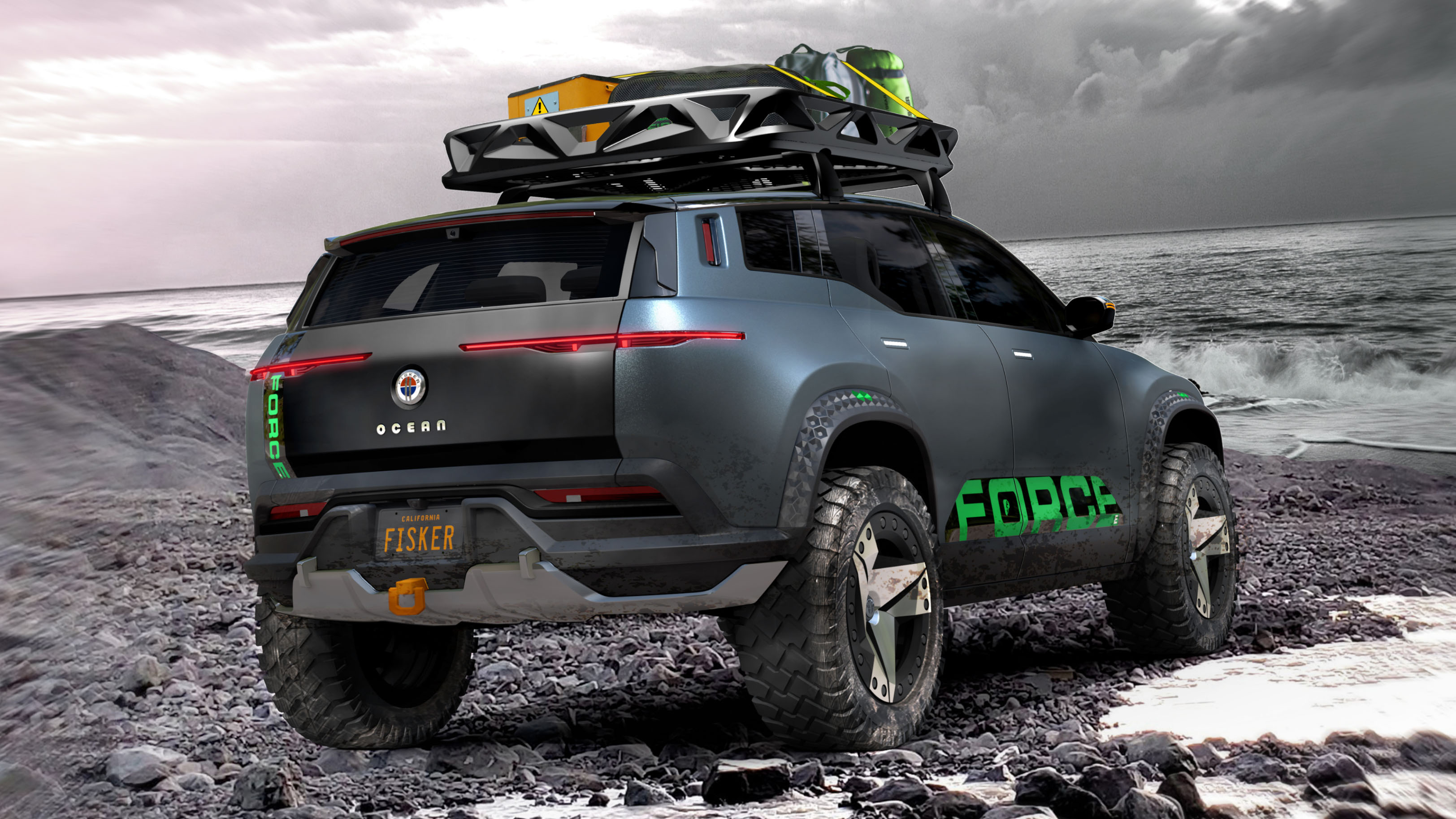 Fisker Ocean Force E, ηλεκτρικό 4x4 με 550 άλογα 