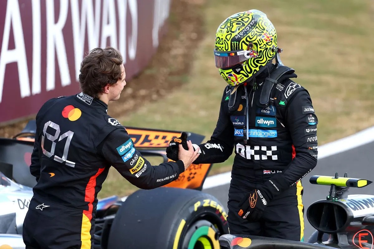 GP Silverstone- Norris- Piastri