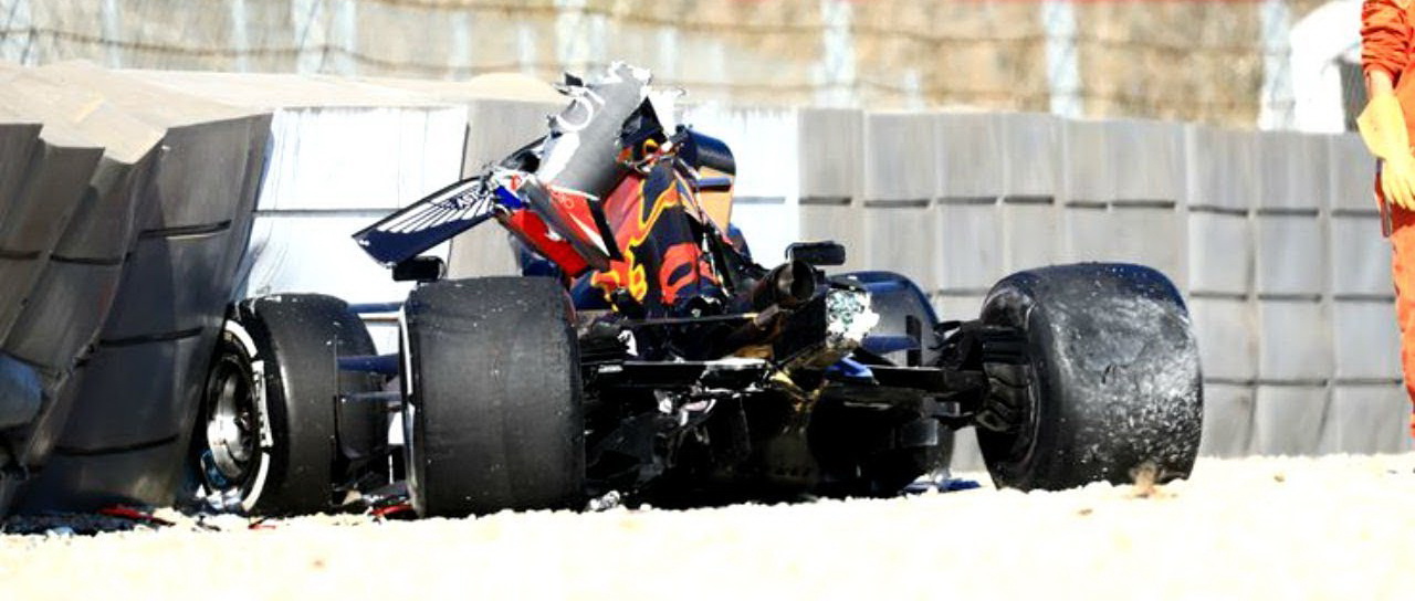 gasly red bull crash barcelona