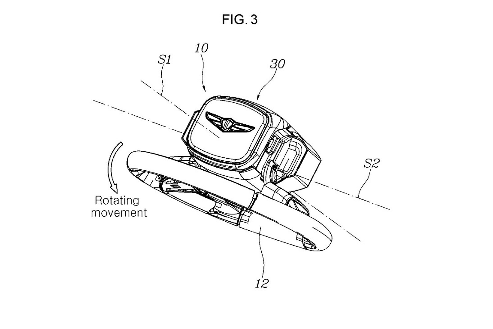 Genesis Foldable Steering Wheel