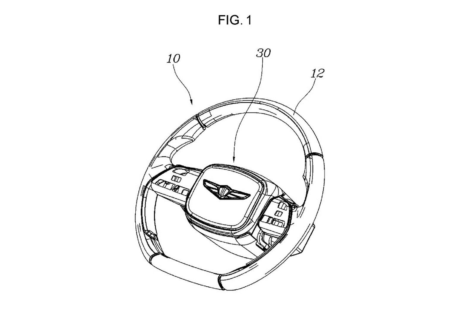 Genesis Foldable Steering Wheel