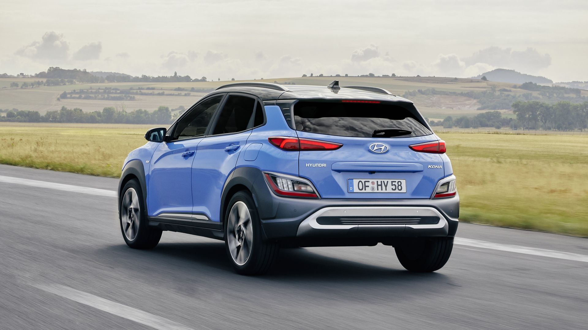 Hyundai Kona Facelift Rear Paning