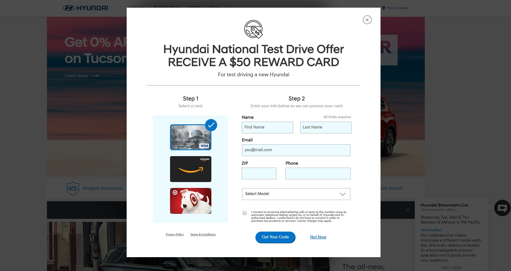 Hyundai offer