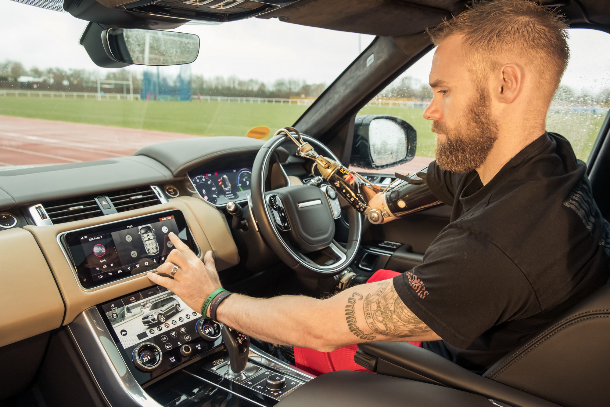 JLR automatic doors