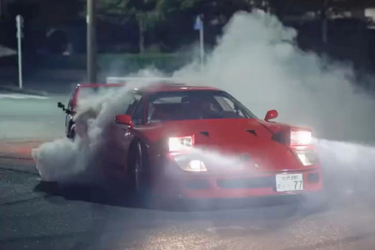 Kim Kardashian, Lewis Hamilton, Ferrari, Ferrari F40