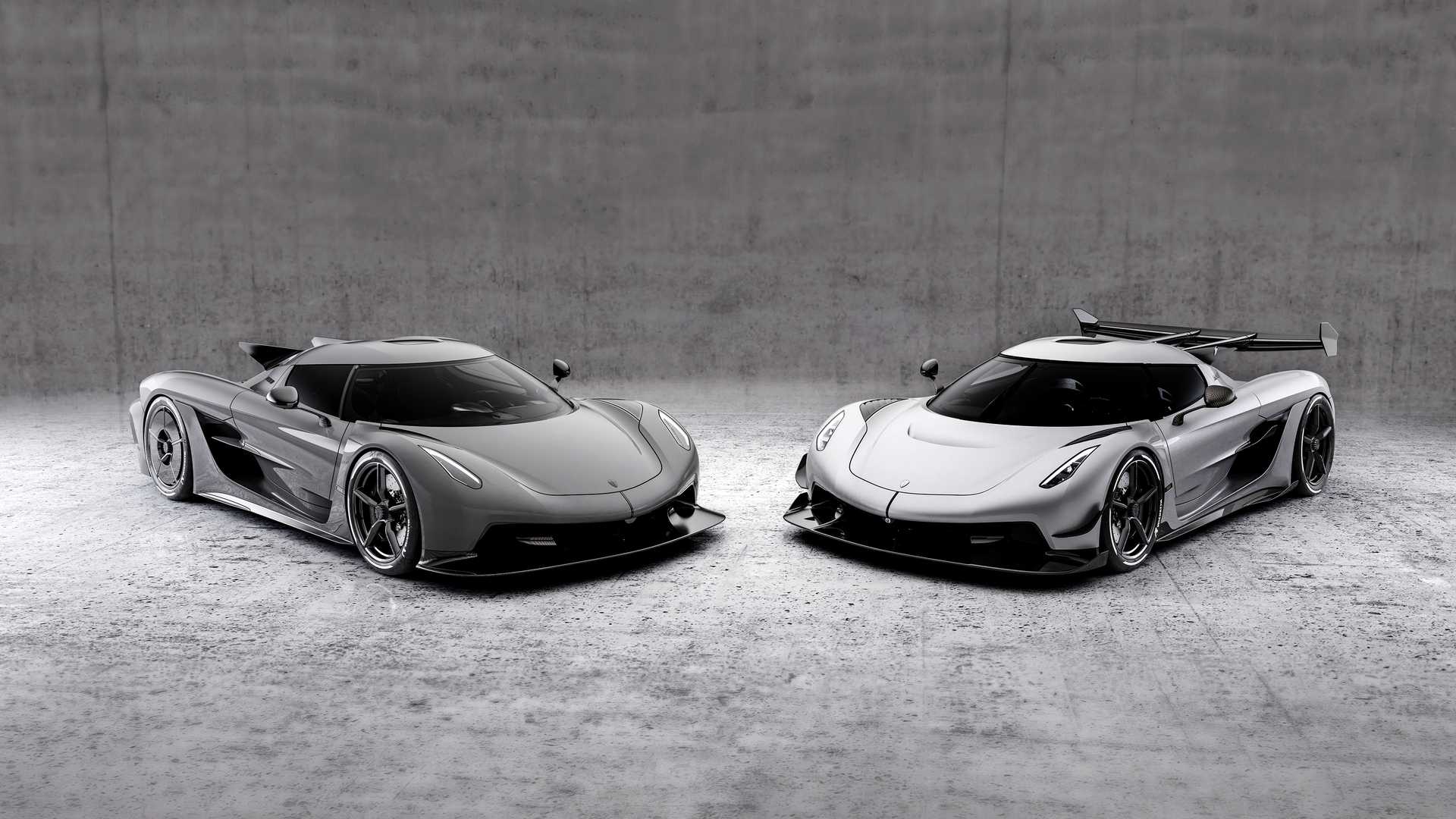 Koenigsegg Jesko Absolut and Jesko