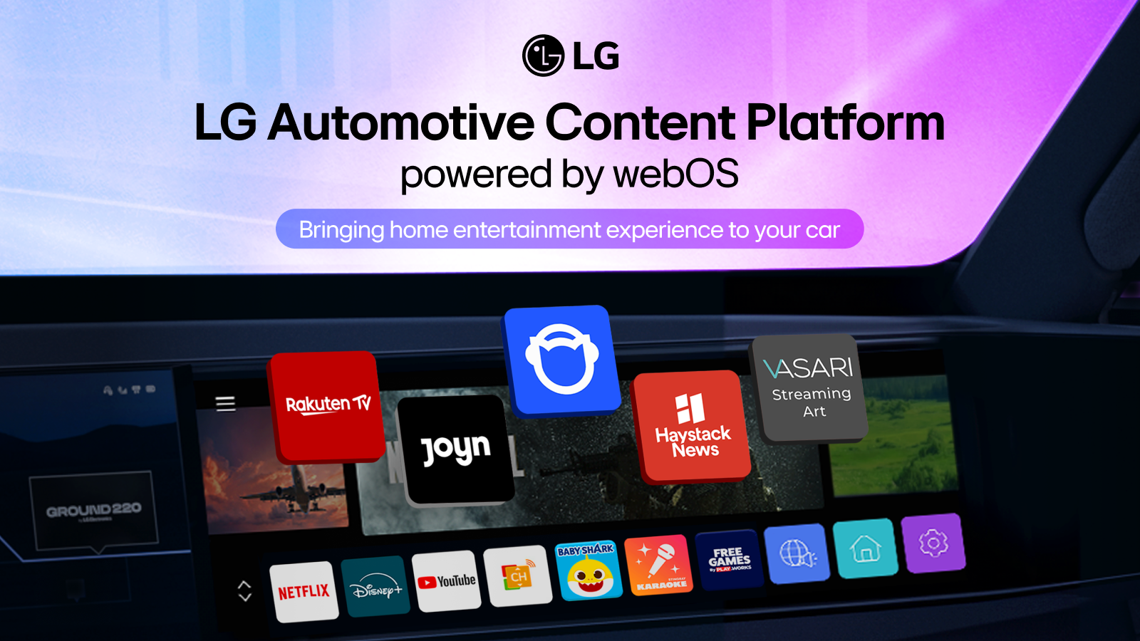 LG premium streaming- Kia