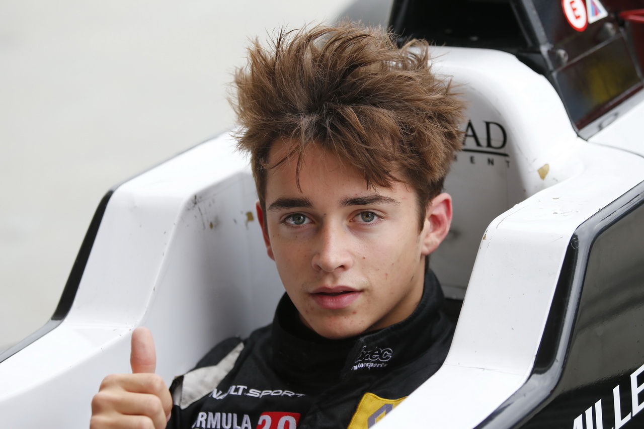 O Leclerc στην F Renault to 2014