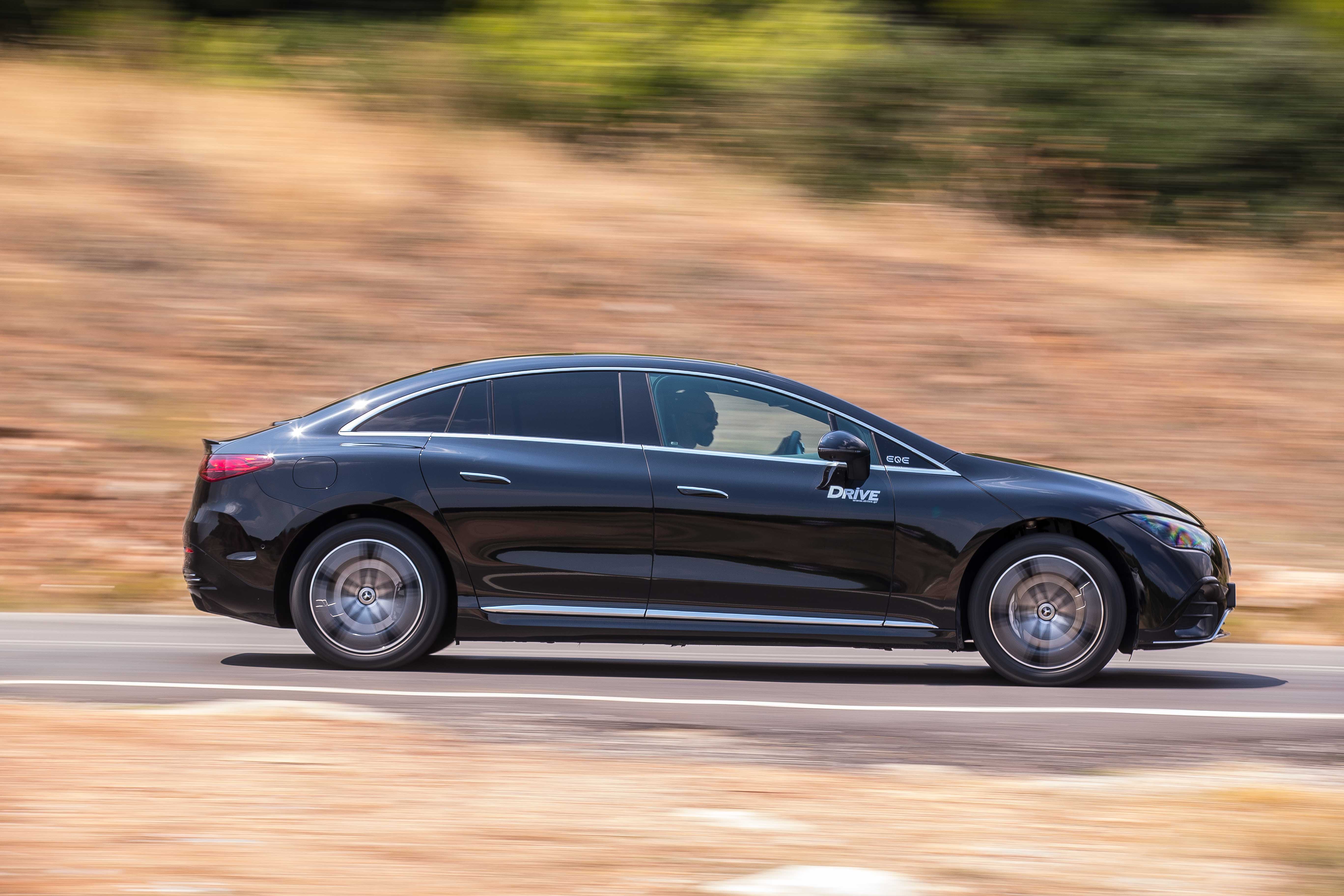 Test drive: Mercedes-Benz EQE 350+, Photo credit DRIVE Media Group/ Thanasis Koutsogiannis