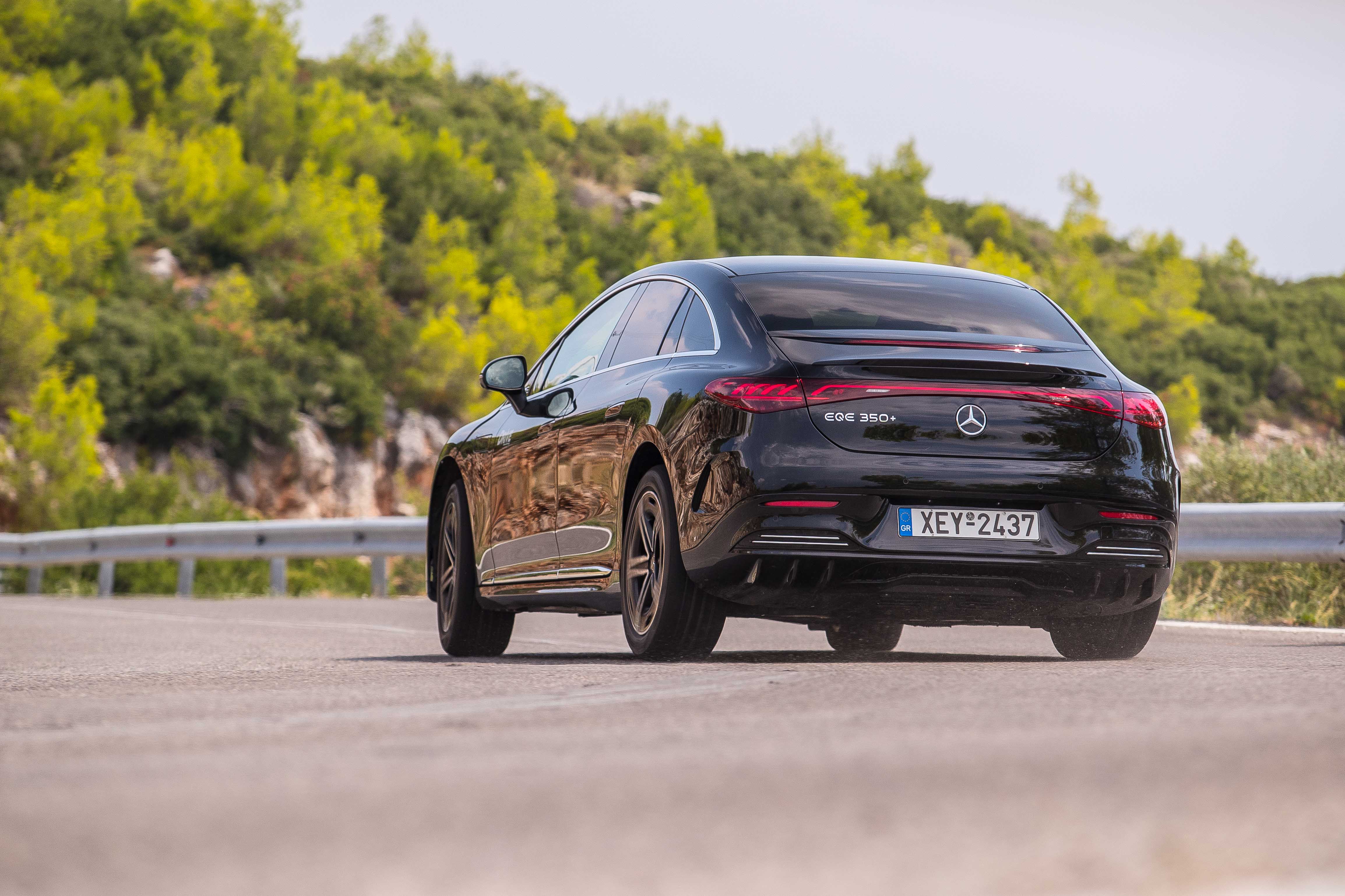 Test drive: Mercedes-Benz EQE 350+, Photo credit DRIVE Media Group/ Thanasis Koutsogiannis