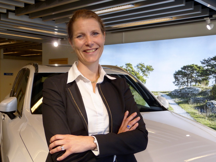 Malin Ekholm, head of the Volvo Cars Safety Centre