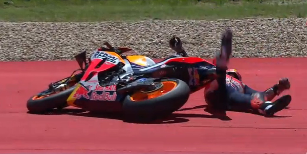 Marquez crash