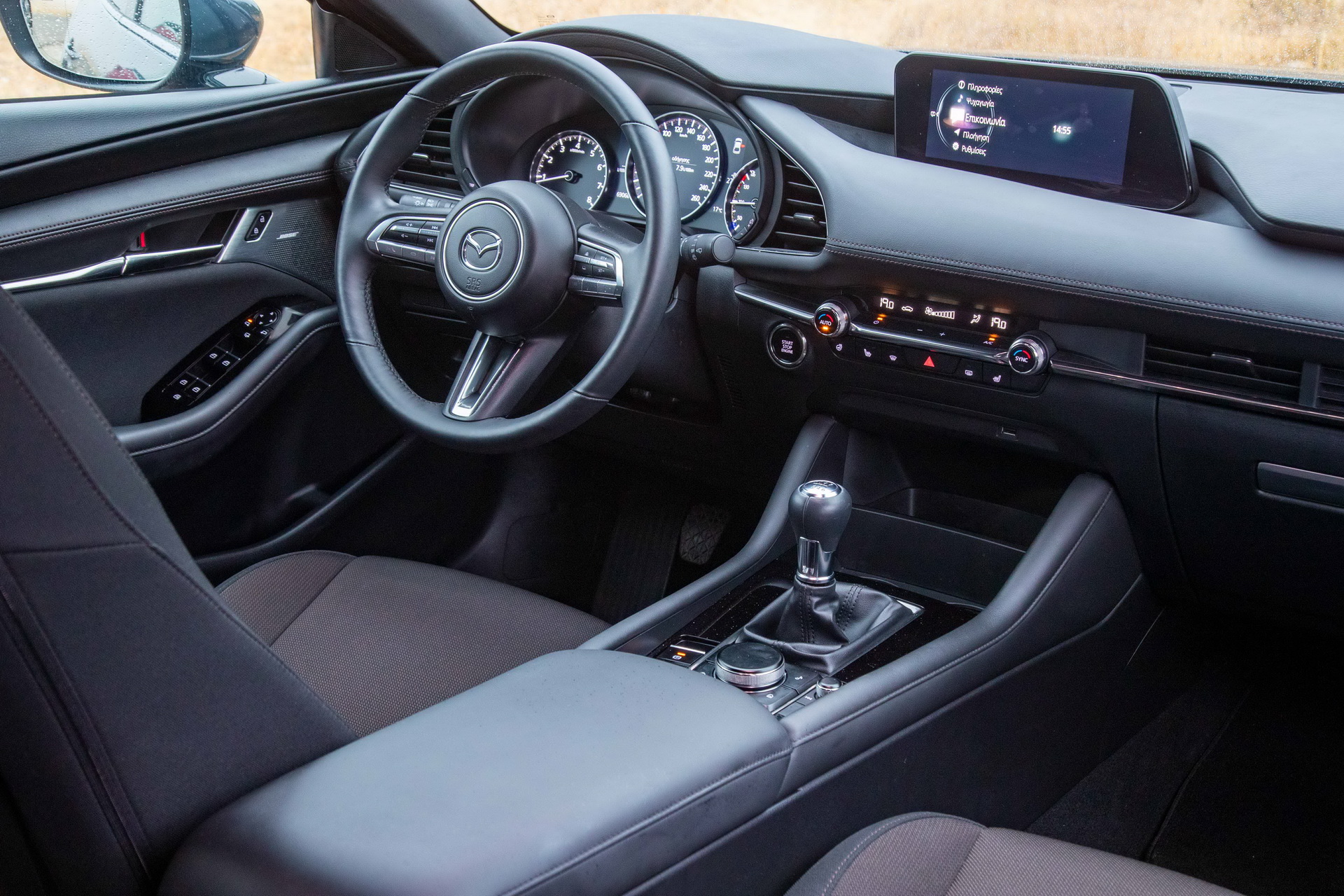 Test Drive: Mazda3 eSkyactiv X, photo credit DRIVE/Thanassis Koutsogiannis