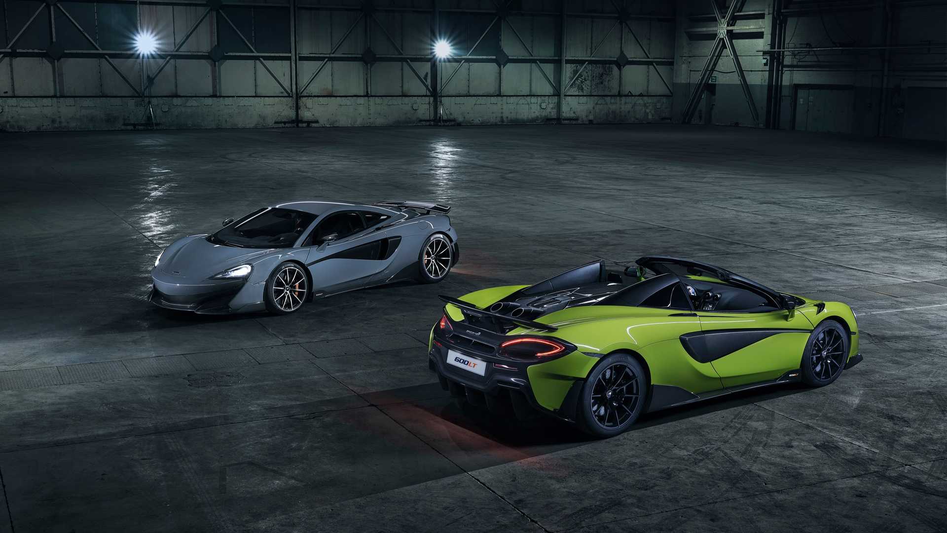 McLaren 600LT Coupe and 600LT Spider