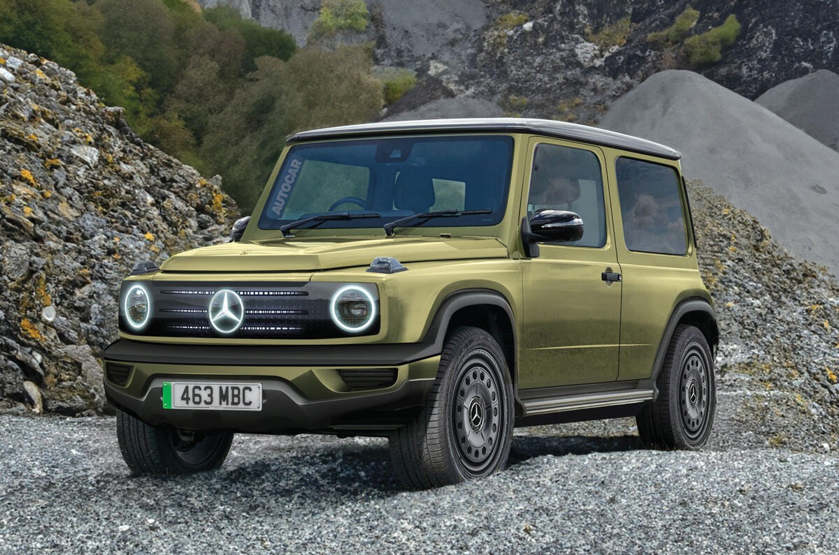 Mercedes-Benz Mini G-Class render