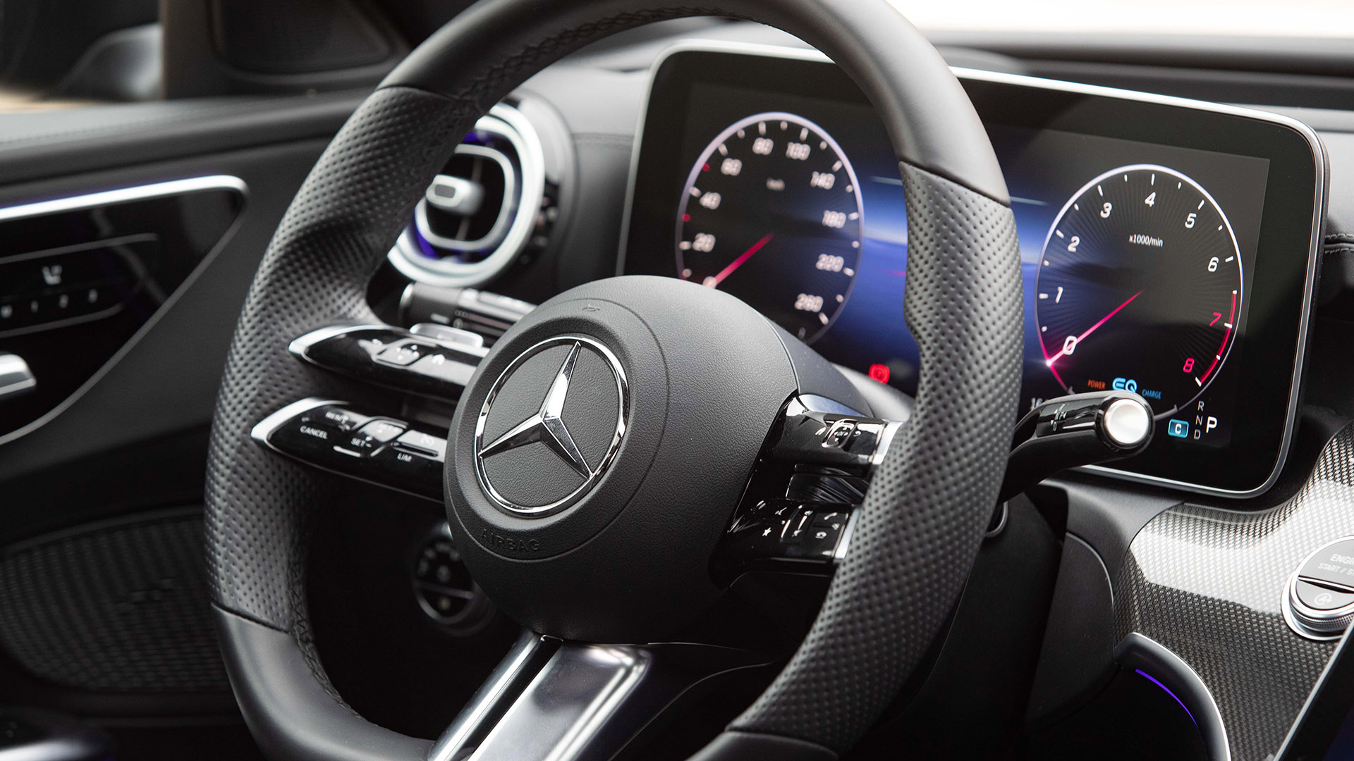 Test drive: Mercedes-Benz C 180, photo credit DRIVE/Fotini Pimpa