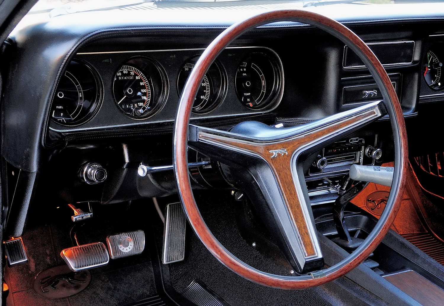 muscle car, Mercury Cougar Eliminator 428 Cobra Jet 1969