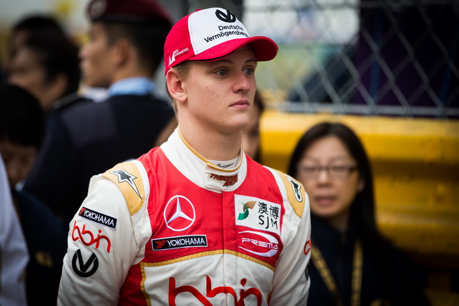 Mick Schumacher πορτρέτο