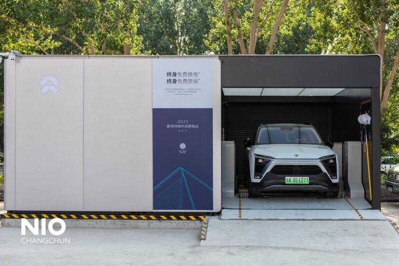 Nio Swap batteries