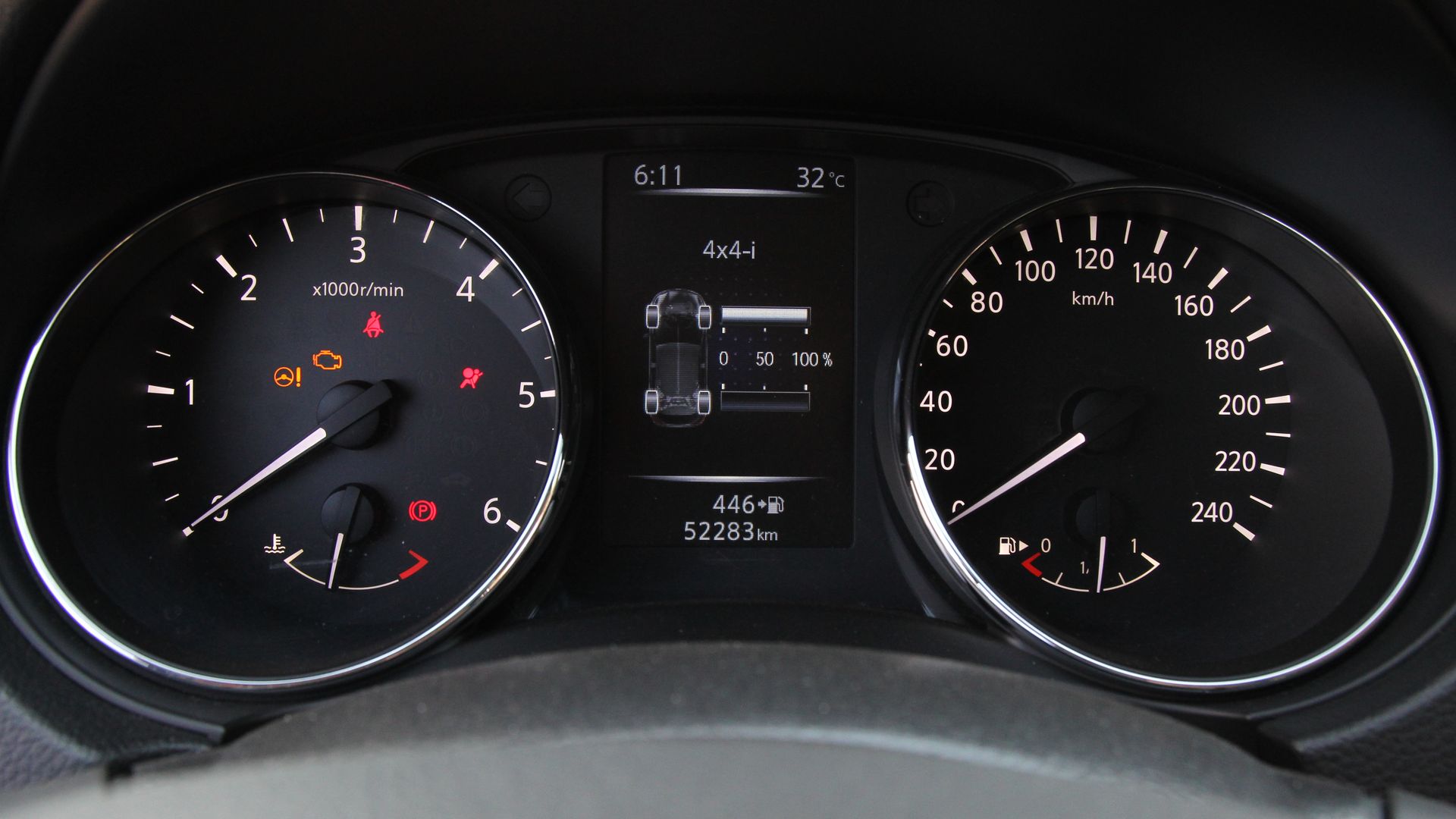 Nissan Qashqai Instrument Panel