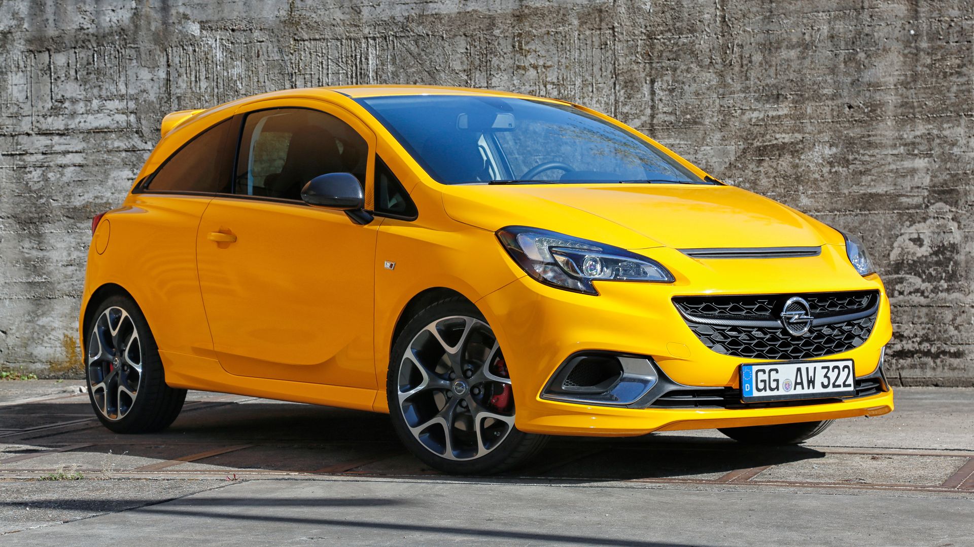 Opel Corsa GSi Front View