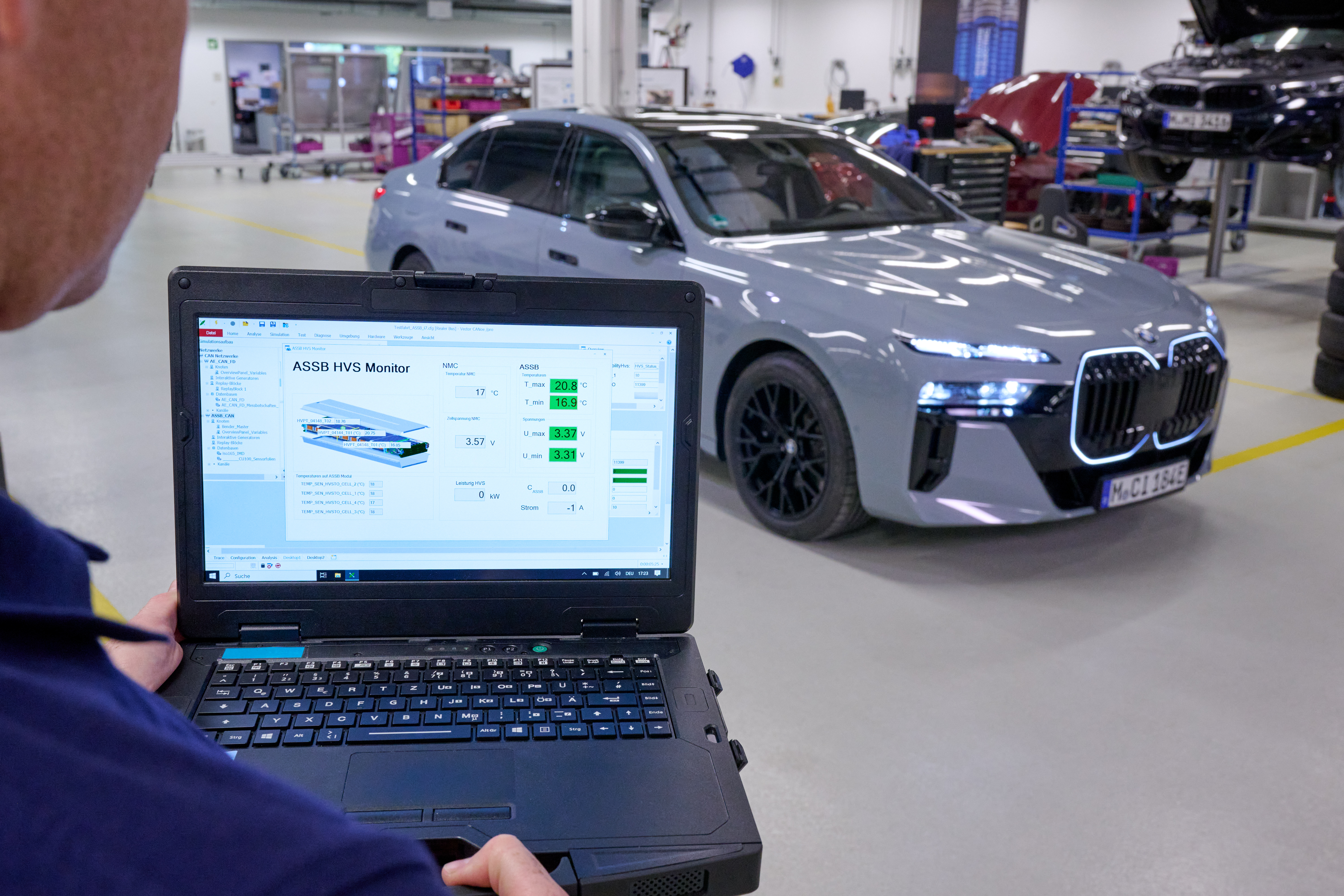 BMW i7, ASSB
