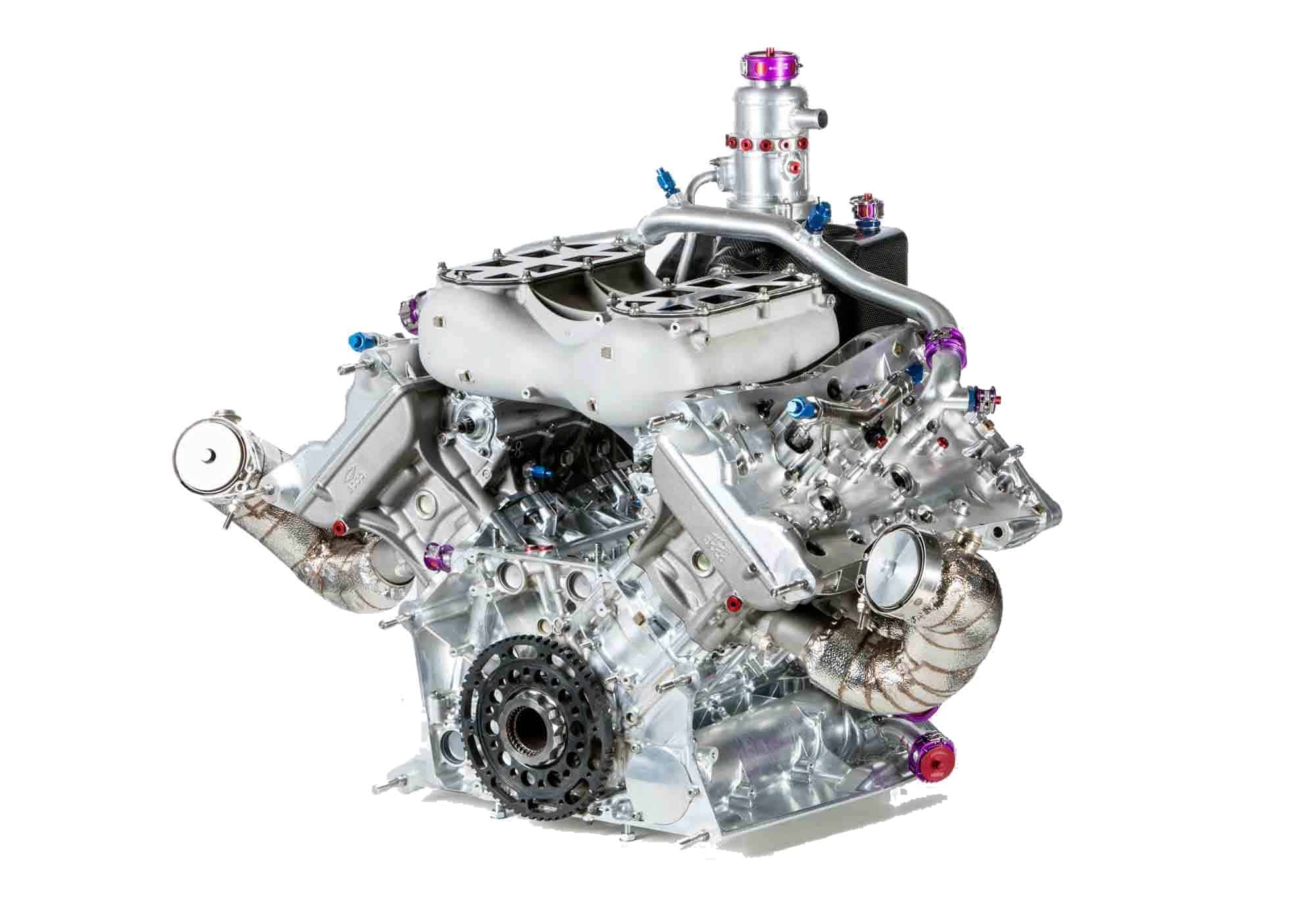 Porsche 919 Hybrid V4 engine 