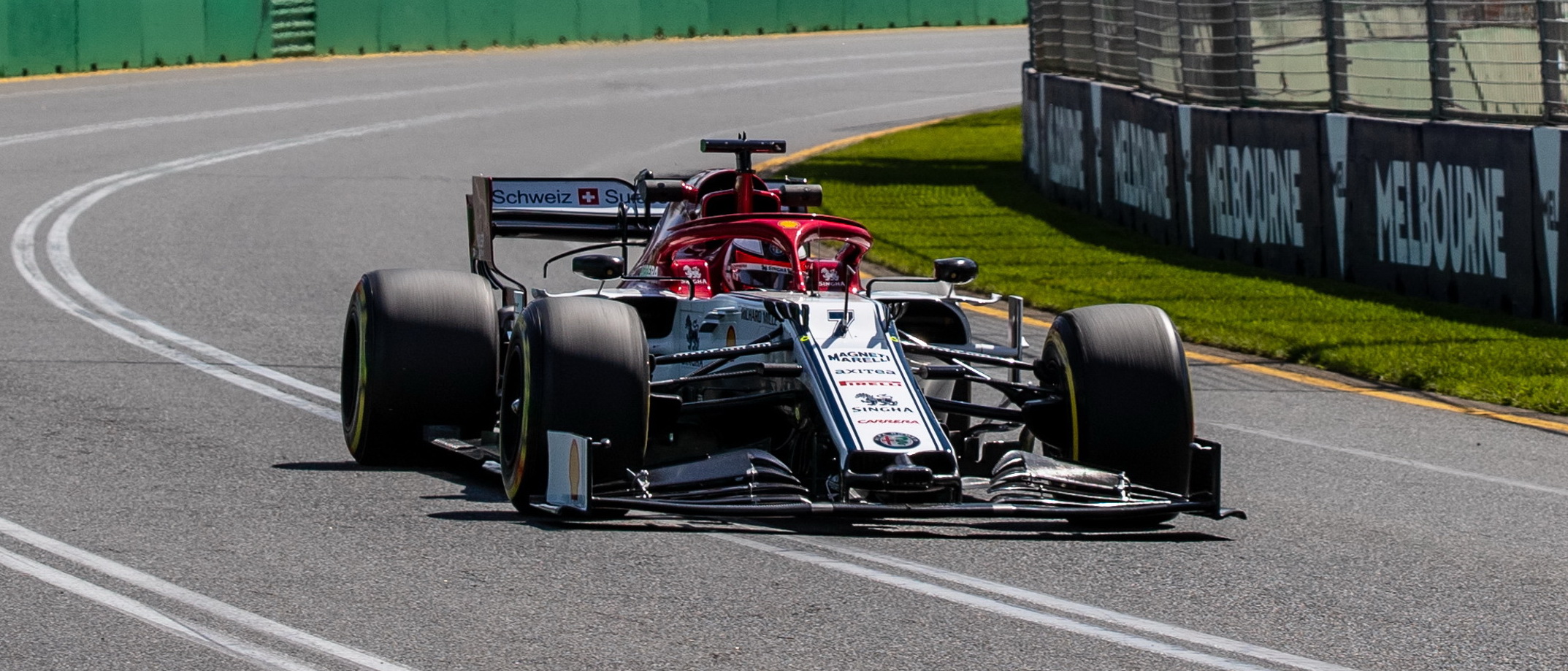 Raikkonen Alfa Romeo Melbourne 2019