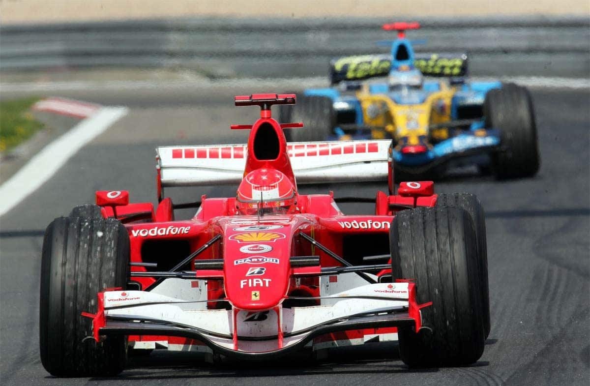 Schumacher Alonso 2006
