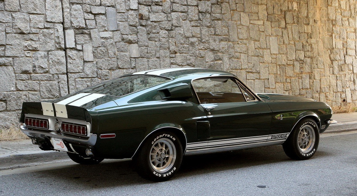 muscle car, Shelby Mustang GT500KR 428 Cobra Jet 1968