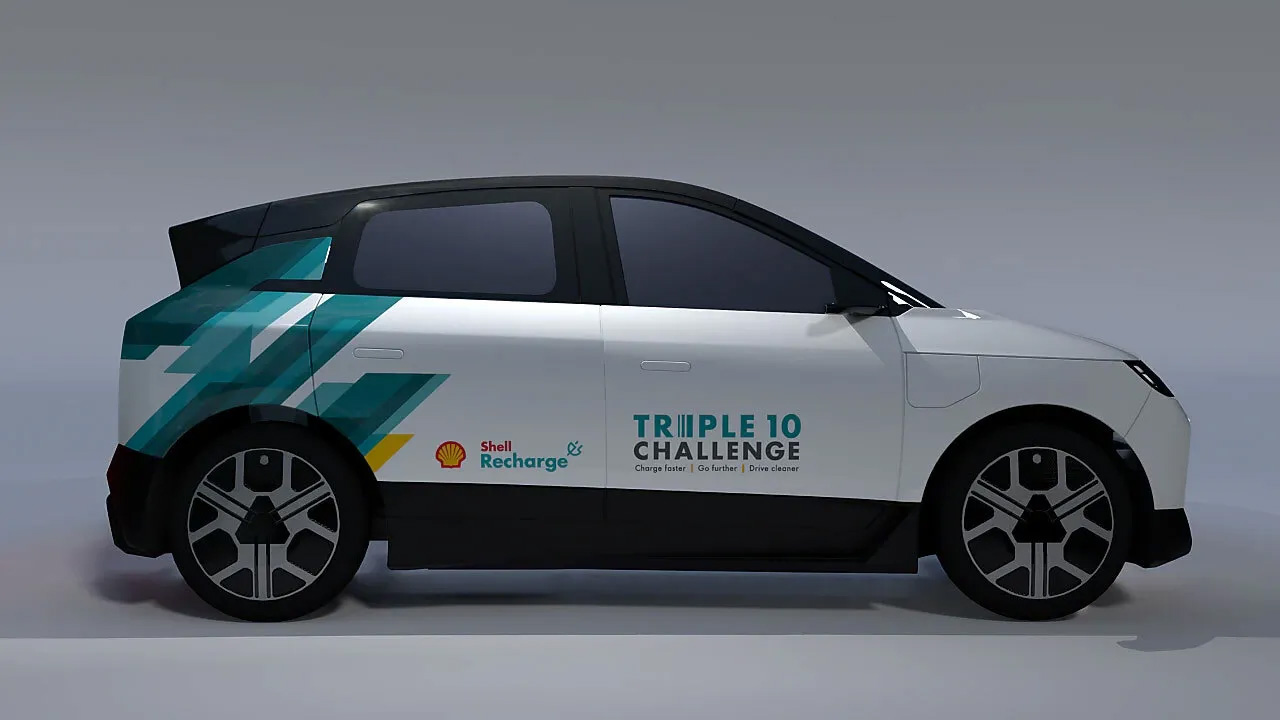 Shell Triple 10 Challenge concept
