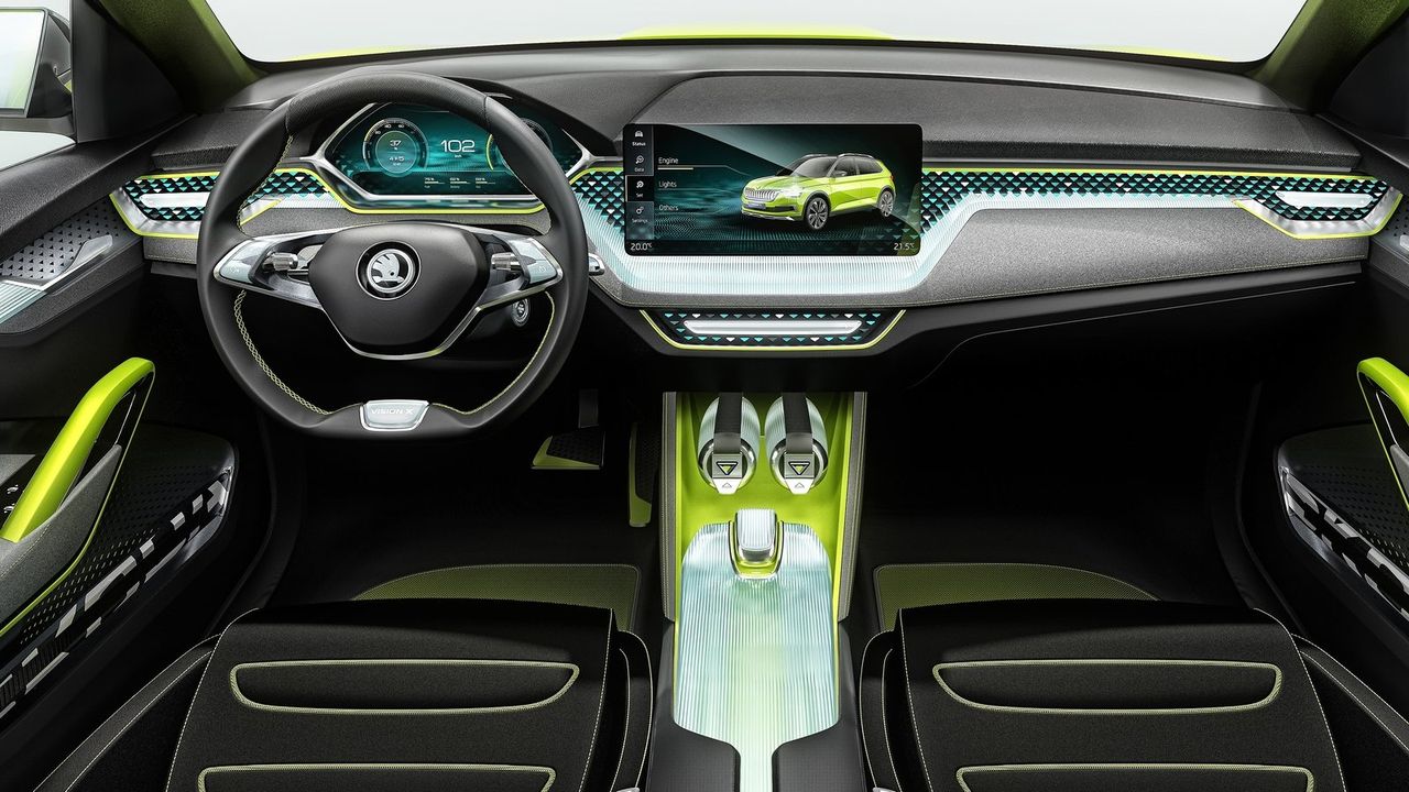 Skoda Vision X Concept Interior