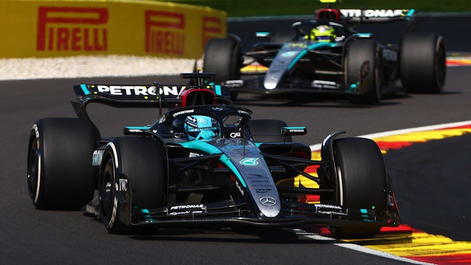 Belgian GP Russell & Hamilton