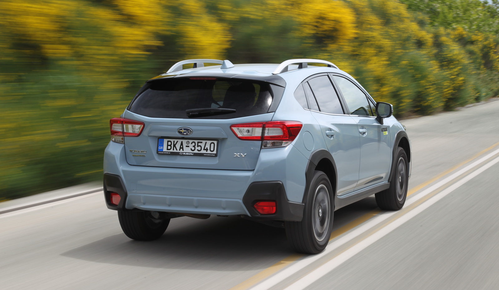 Subaru XV πίσω πλάγια όψη