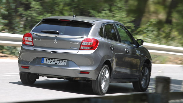 Suzuki Baleno Hybrid rear view