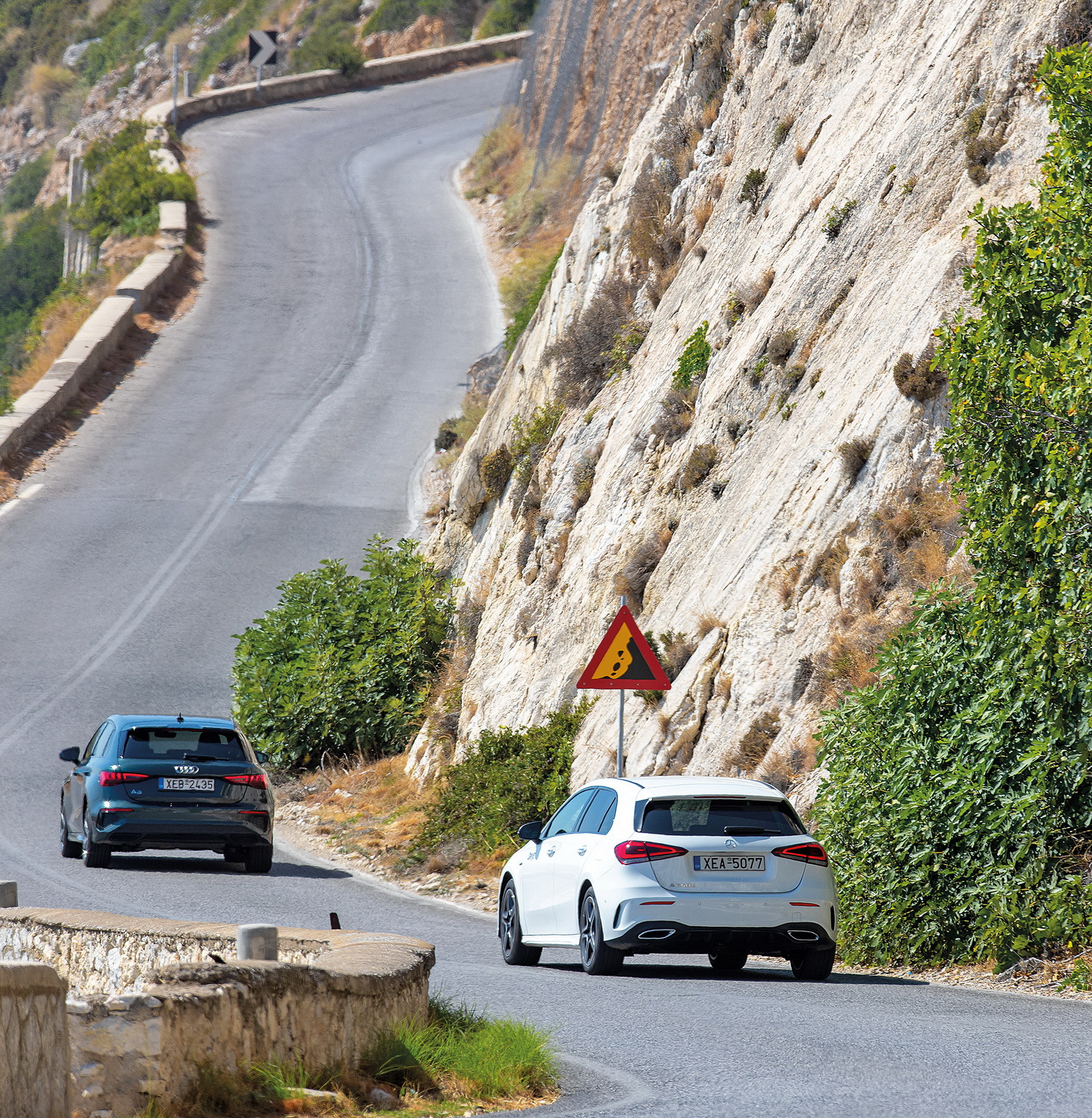 Plug-in hybrid (PHEV): Audi A3 Sportback 40 TFSI e S tronic vs Mercedes-Benz A 250 e, photo credit DRIVE Magazine/Thanassis Koutsogiannis 