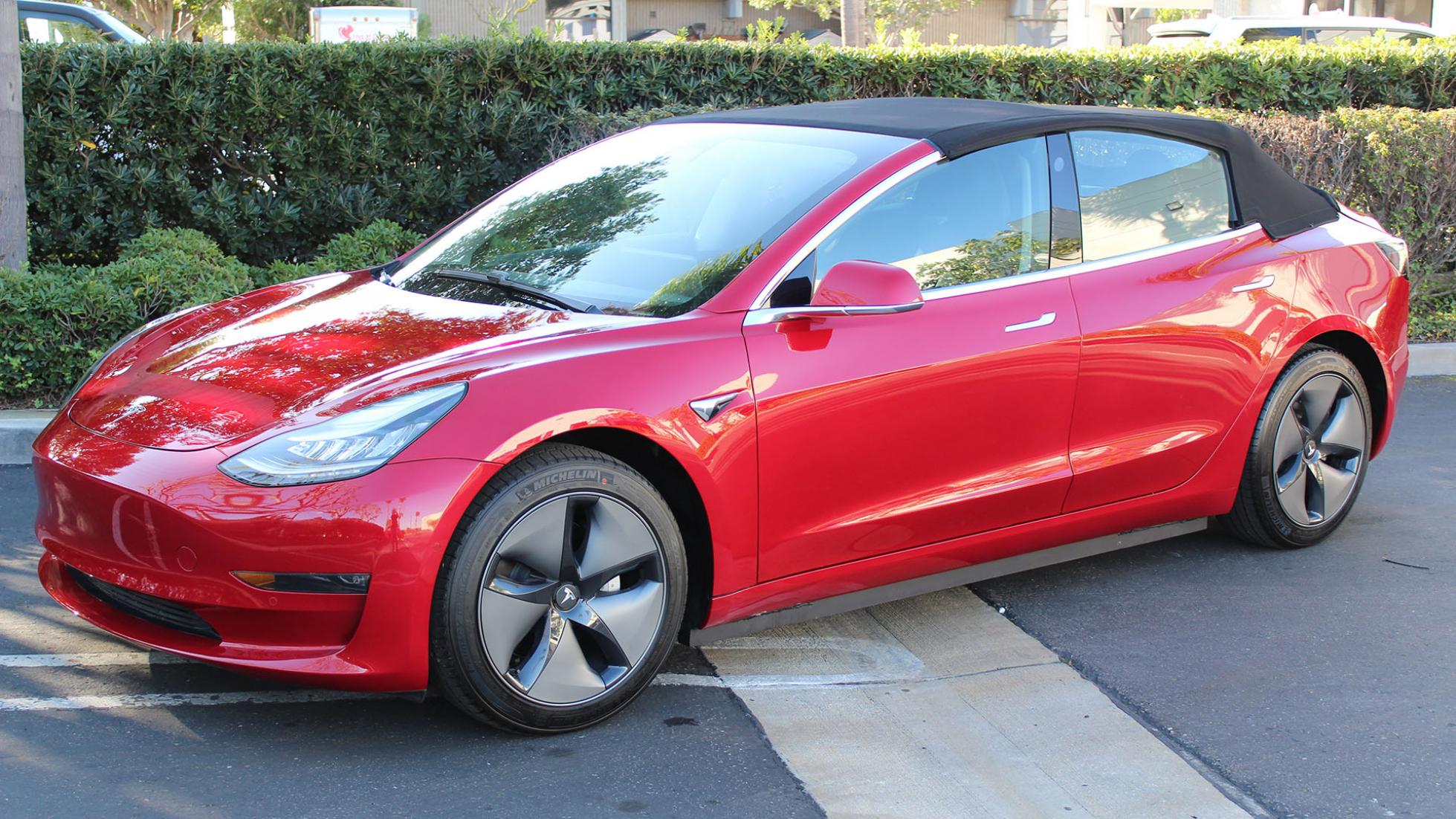 Tesla Model 3 Convertible