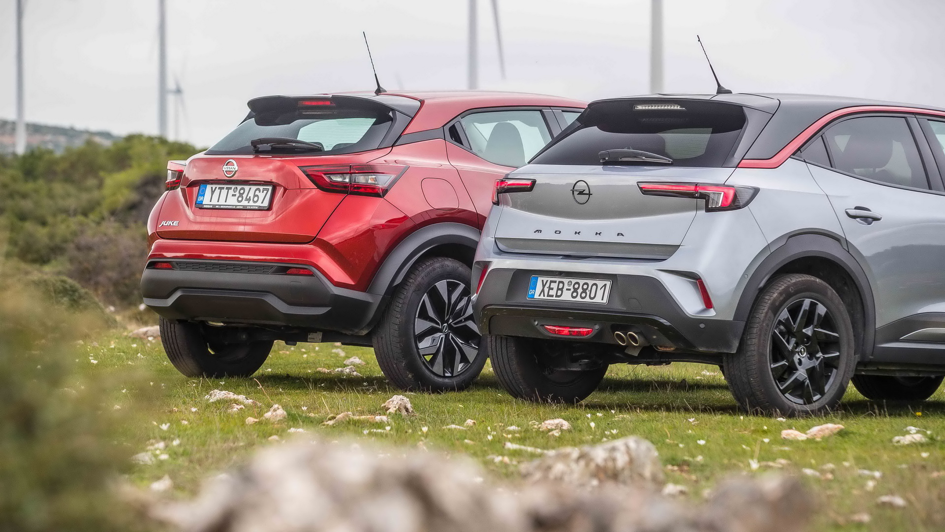 Test drive B-SUV: Nissan Juke 1.0 DIG-T DCT vs Opel Mokka 1.2 Turbo 130 PS EAT8, photo credit DRIVE Media/Thanassis Koutsogiannis