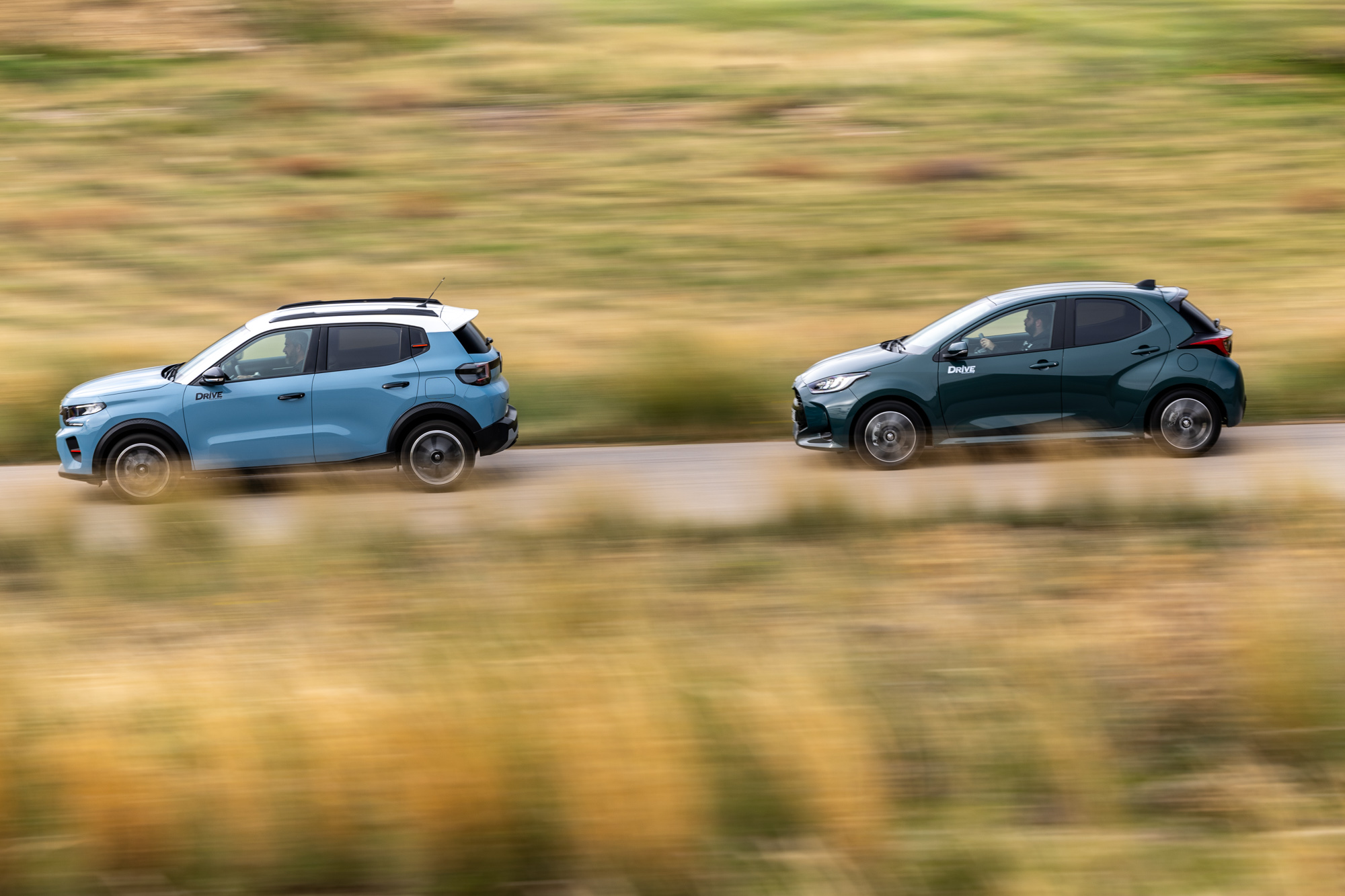 Test drive: Citroën C3 vs Škoda Fabia vs Toyota Yaris, Photo © DRIVE Media Group/Thanasis Koutsogiannis