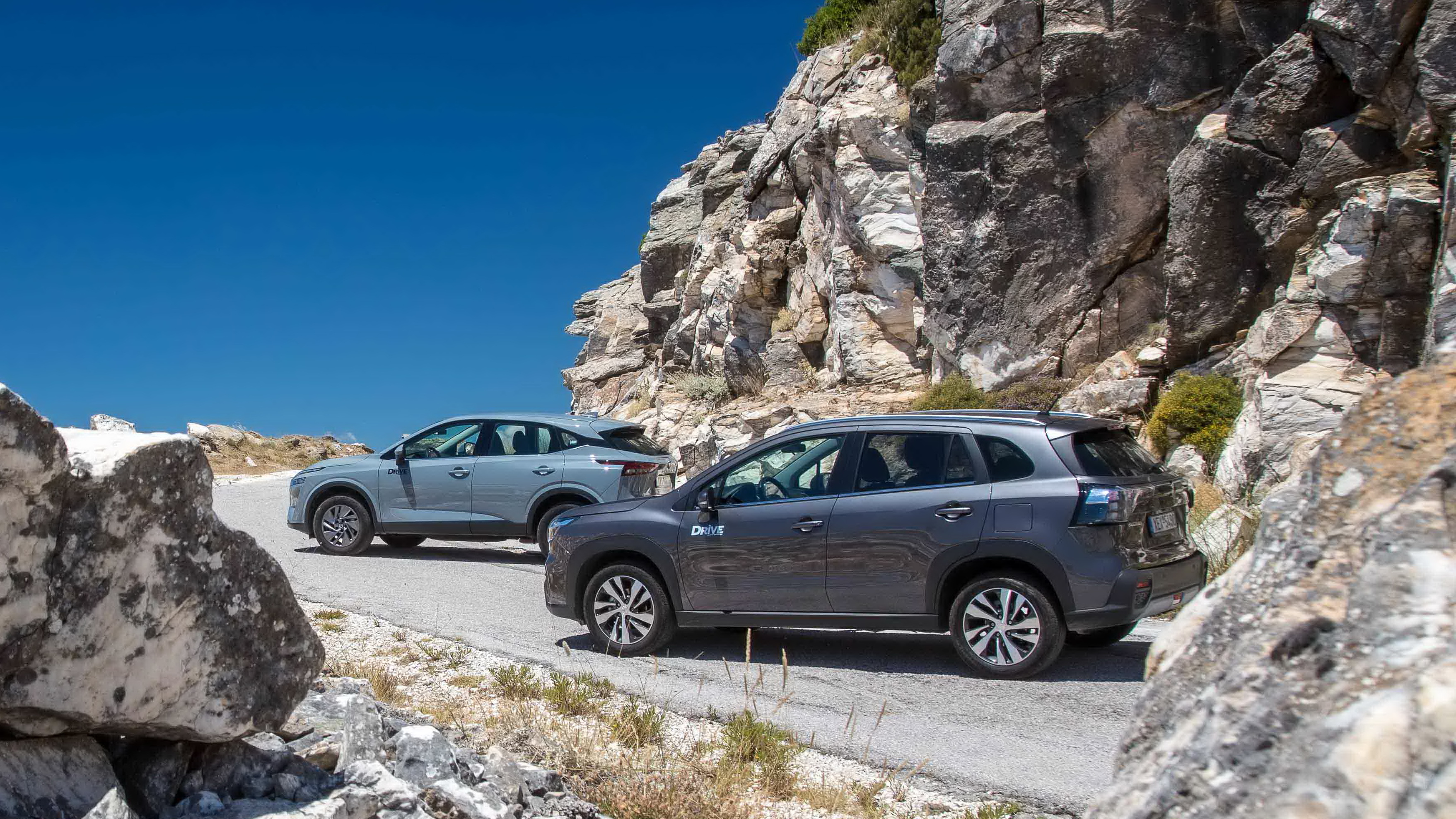 Test drive, υβριδικά SUV: Nissan Qashqai, Suzuki S-Cross, Photo credit DRIVE Media Group/ Thanasis Koutsogiannis