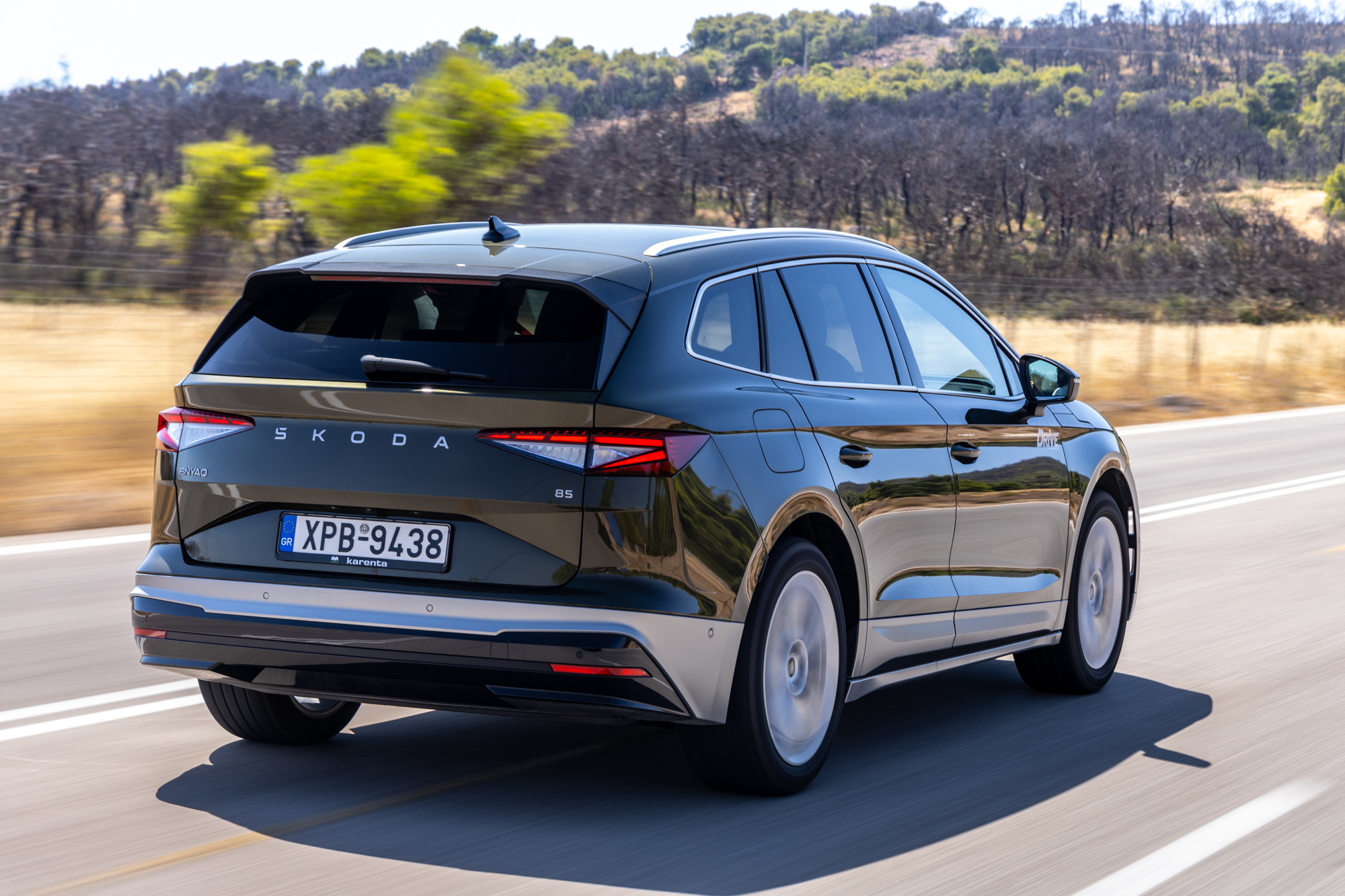Test drive: Škoda Enyaq 85, Photo © DRIVE Media Group/Thanasis Koutsogiannis