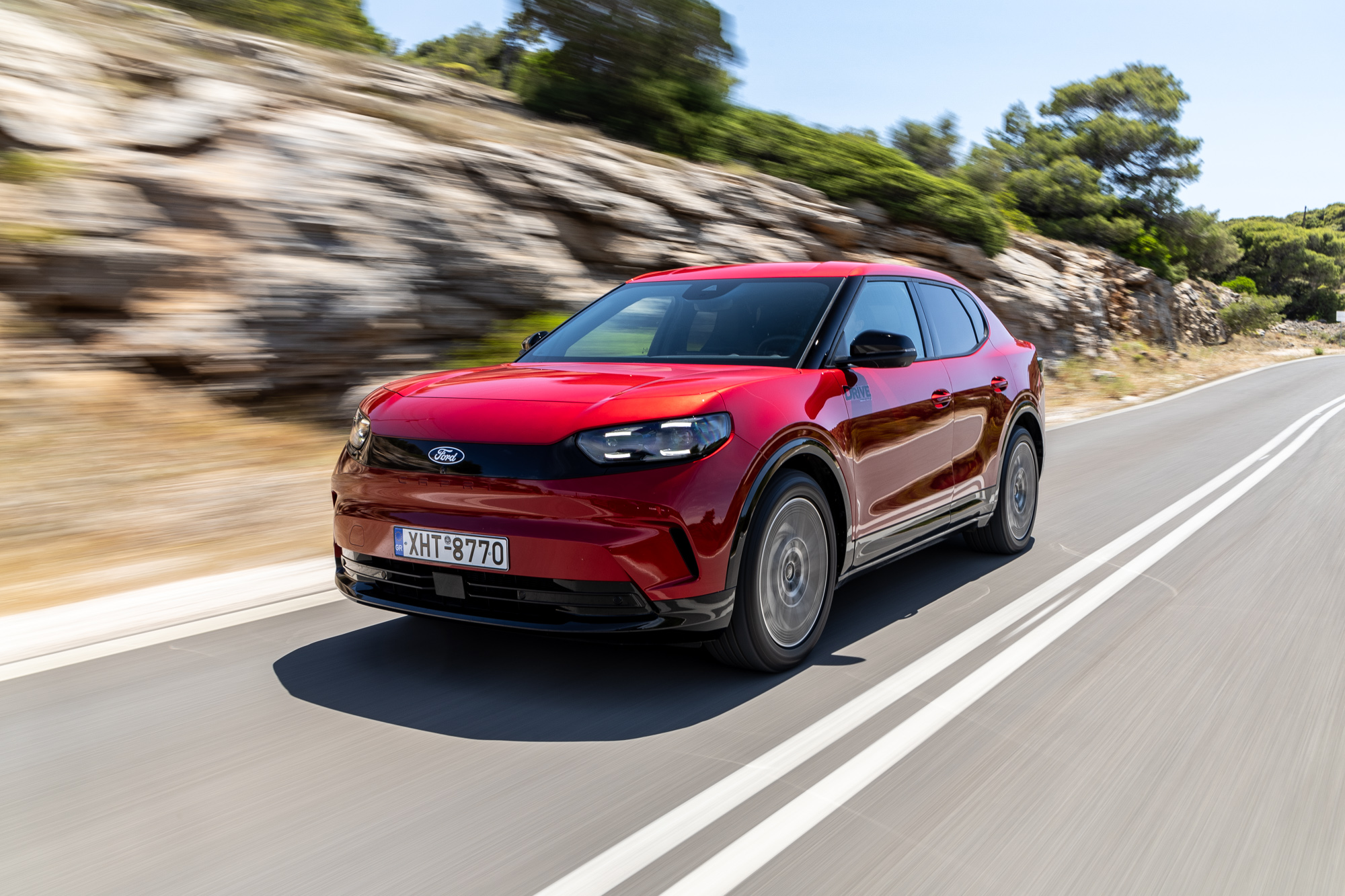 Test drive: CUPRA Tavascan VZ vs Ford Capri RWD ER/Photo © DRIVE Media Group/Thanasis Koutsogiannis