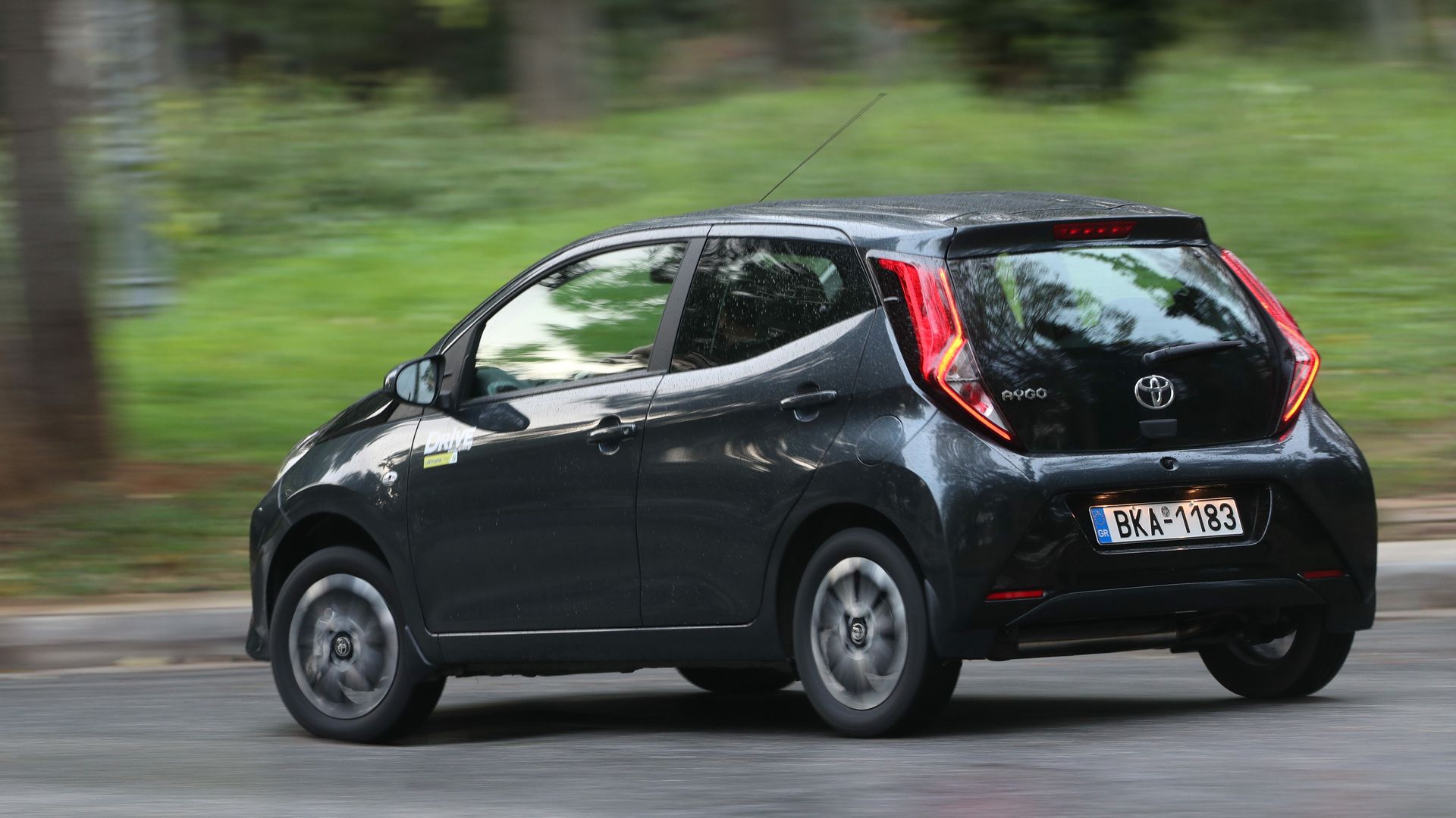 Toyota Aygo 2018 Rear View