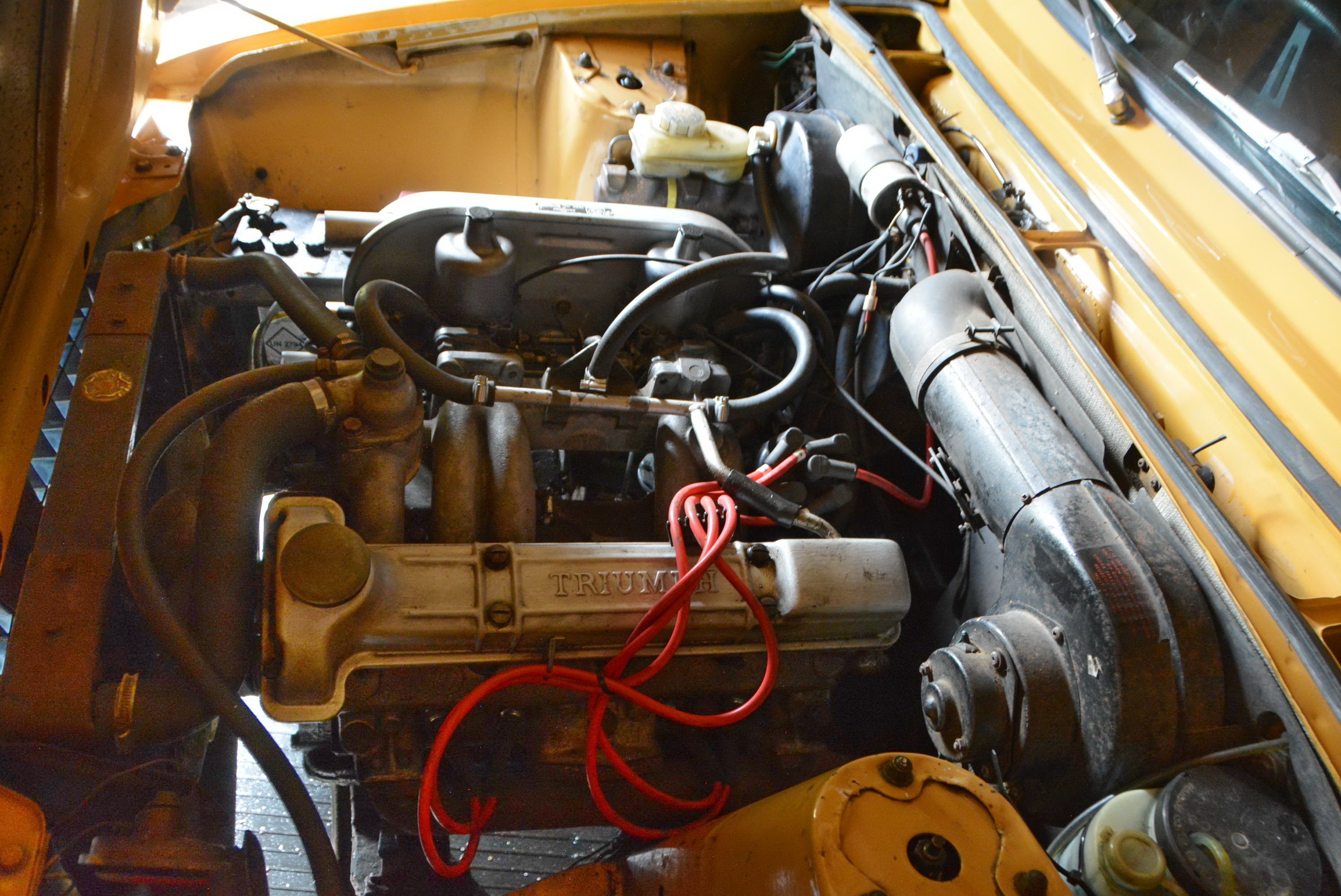 Triumph Dolomite Slant-4 engine