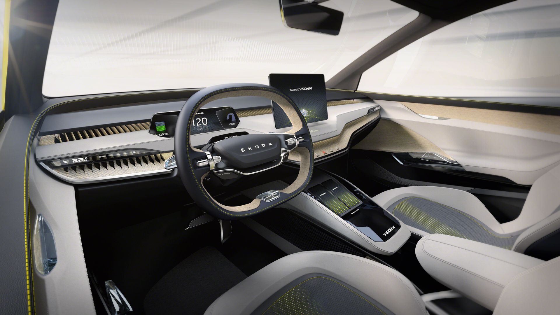 Skoda Vision iV Concept Interior