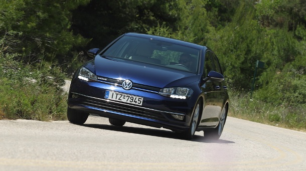 VW Golf Bluemotion handling