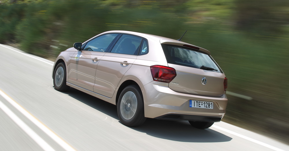 VW Polo 1.6 TDI πίσω όψη