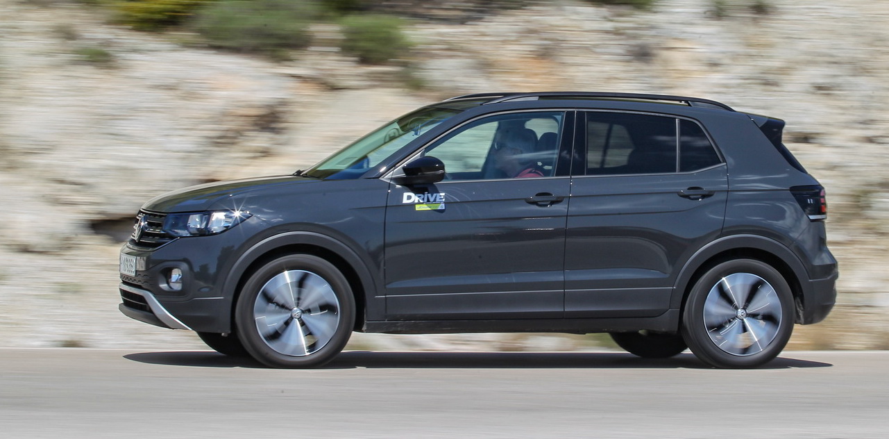 VW T-Cross πλάγια όψη