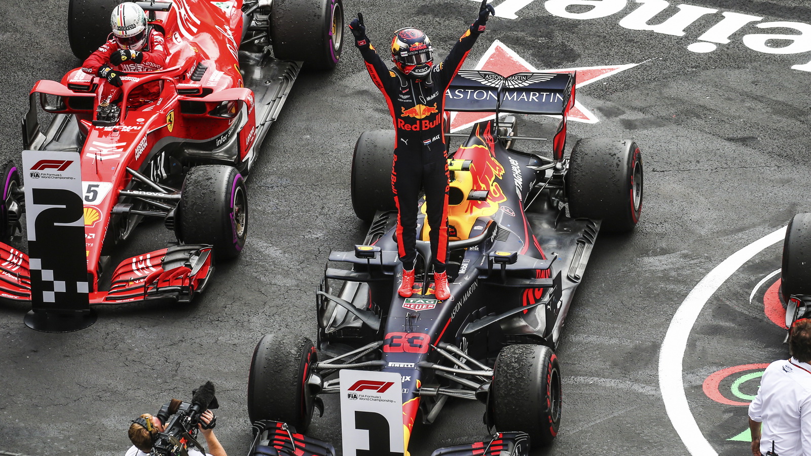 Verstappen finish Mexico 2018